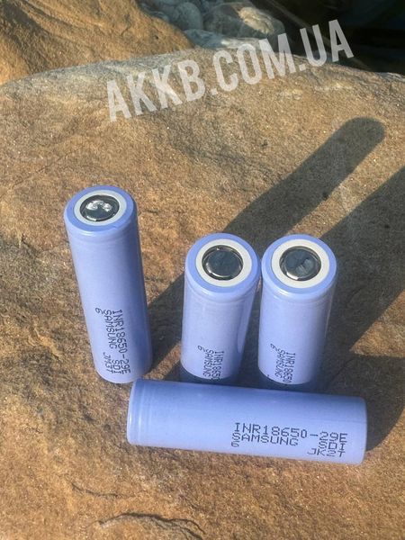 Акумулятор Samsung 29E 2900mAh Samsung-29E-18650 фото