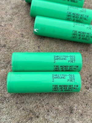 Samsung INR21700-50S &mdash; 5000mAh, 25A INR21700-50S фото