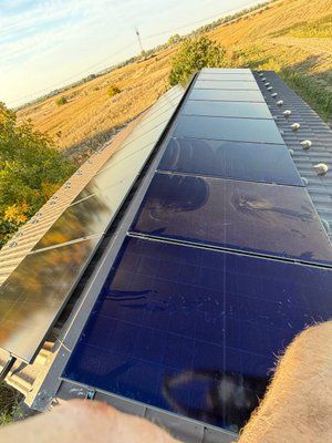 Гібридна сонячна електростанція 9 кВт LONGi Solar + Deye 12 кВт + акумулятор Deye 16 кВт&middot;год SES-9KW-DEYE-12KW-16KWH фото