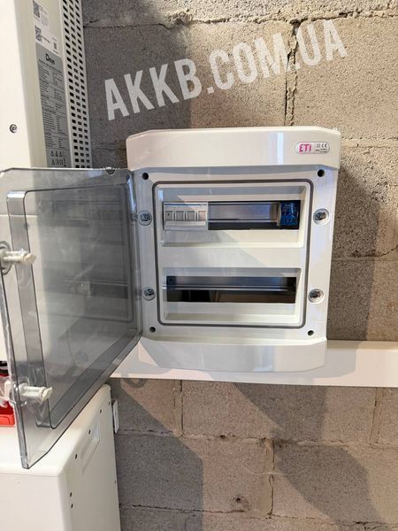 Гібридна сонячна електростанція 9 кВт LONGi Solar + Deye 12 кВт + акумулятор Deye 16 кВт&middot;год SES-9KW-DEYE-12KW-16KWH фото