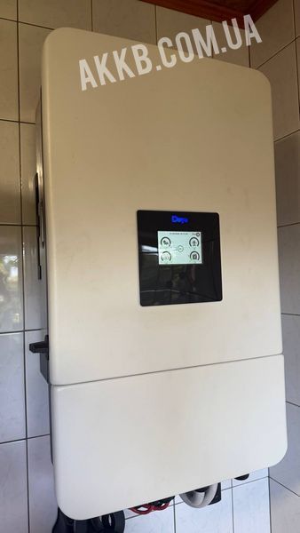 Сонячна електростанція 10 кВт "під ключ" | 3-фазний інвертор Deye 12 кВт + 24 кВт&middot;год АКБ 10-kvt-pid-kliuch фото