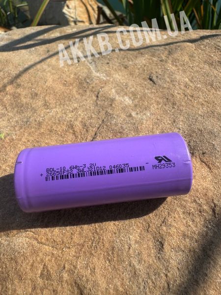 CBAK 26650FS2 3300mAh LiFePO4 26650FS2-3300mAh  фото